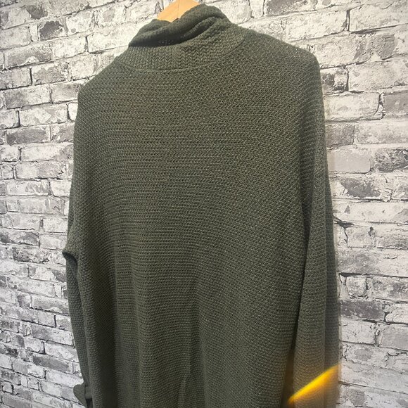 EUC Gap Women's Brooklyn Cardigan Forest Green Size XL - Picture 6 of 12